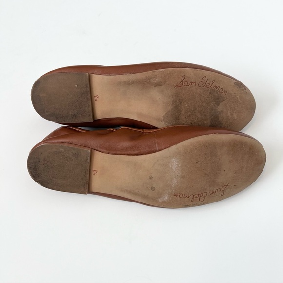 Sam Edelman Women’s Felicia leather flats in brown Neutral ballet flat Size 8.5 - Picture 8 of 8